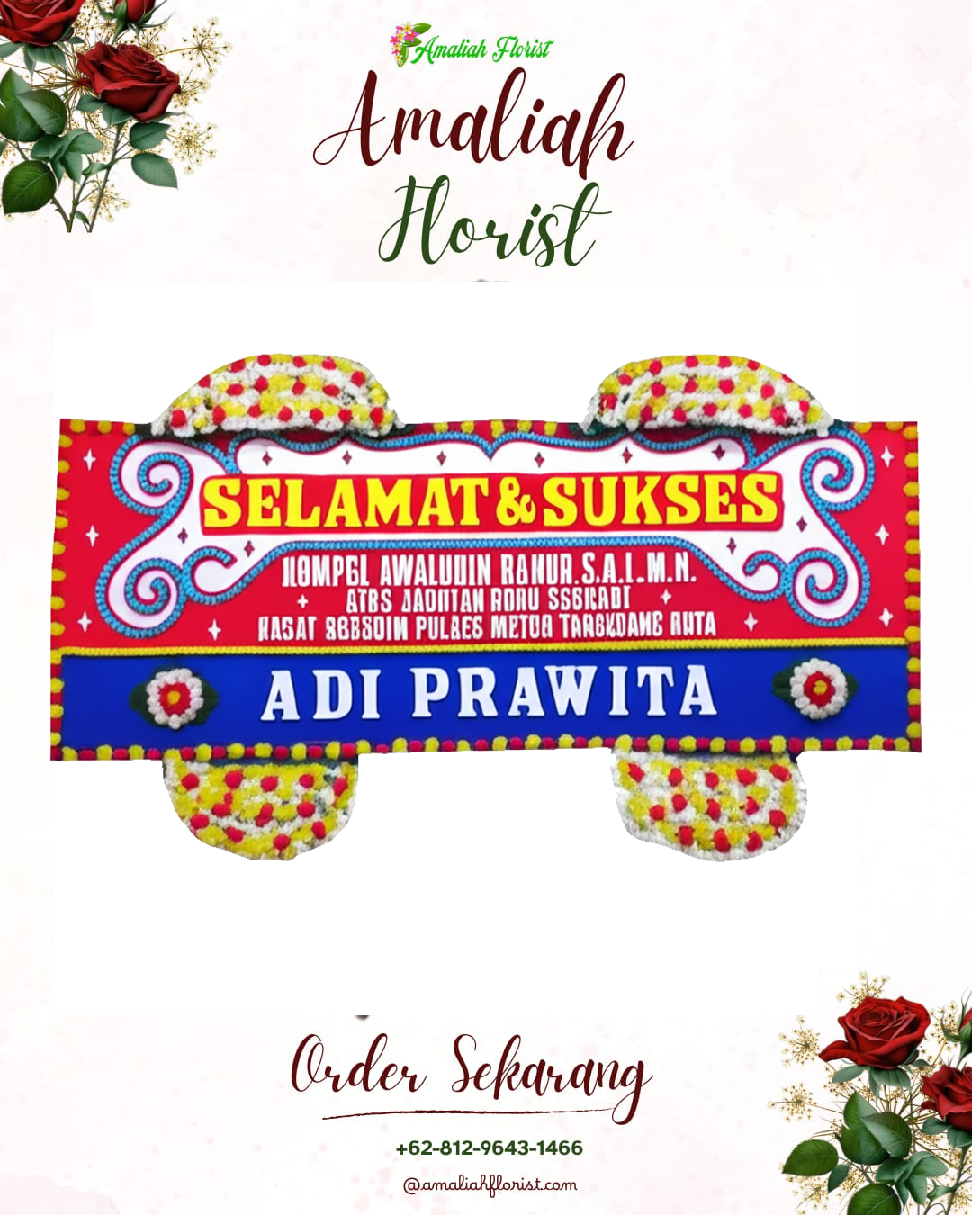Papan Bunga Ucapan Selamat Payakumbuh Utara
